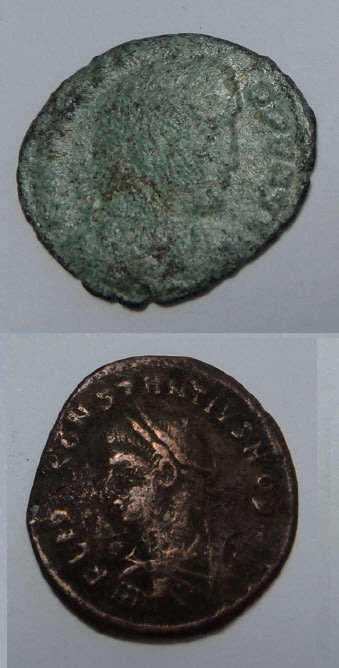 Two Ancient Roman Coins