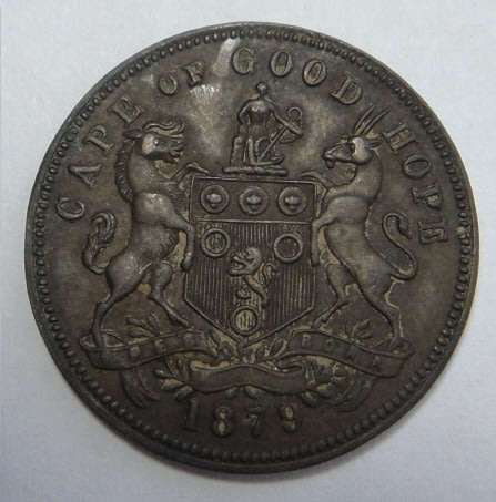 Cape of Good Hope: J.W. Irwin Tea Merchant & Grocer: Half Penny Token 1879