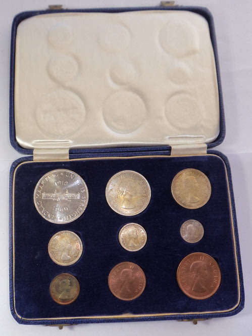 Union of South Africa: Short Proof Set of 1960