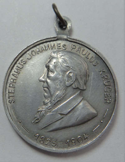 Paul Kruger Centenary 10 October 1925: Aluminum Medal with inverted N on the obverse
