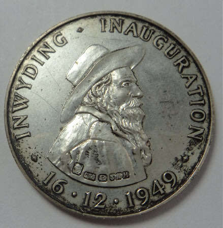 Sterling Silver Medal: Voortrekker Monument Inauguration 16.12.1949