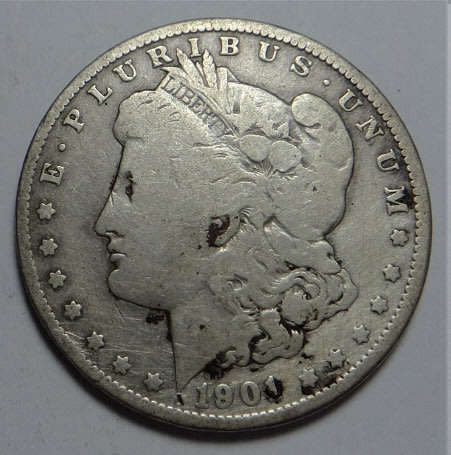 United States of America: Silver Morgan Dollar of 1901 (New Orleans)