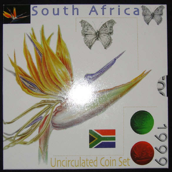 Republic of South Africa: Uncirculated Coin Set of 1999