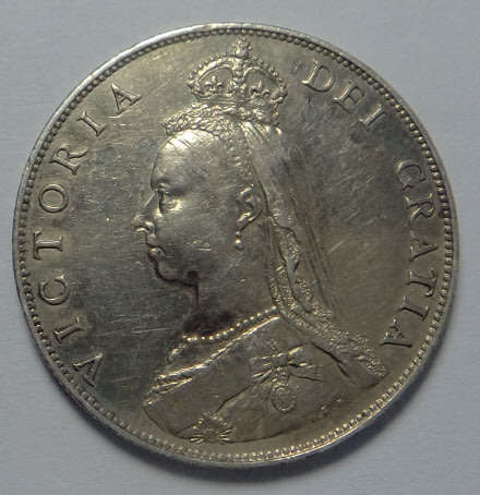 Great Britain: Victorian Silver Florin (2-Shillings) of 1887 (3 available)