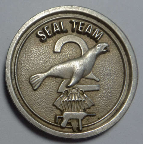 USA Navy Seal Team 2 Medal