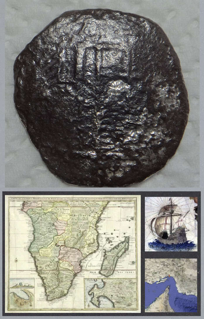 Spanish Shipwreck Treasure of 1622: Silver 8-Reales from the Sao Jose (sank Mozambique Channel)