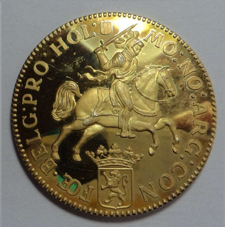 From the Cape Coin Sterling Silver Heritage Set: Holland, Silver Rijder 1673