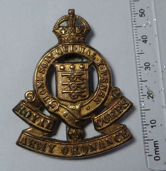 Military Badge Collection: Item 29 (Royal Army Ordinance Corps)
