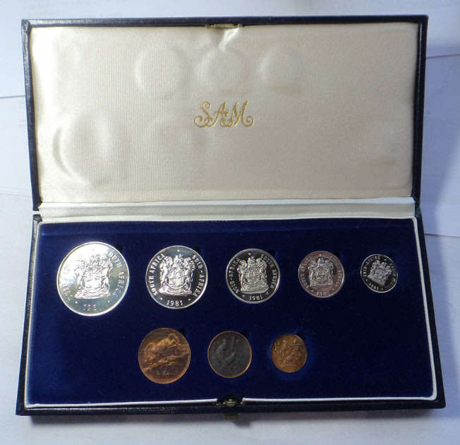 Republic of SA: Short Proof Set of 1981