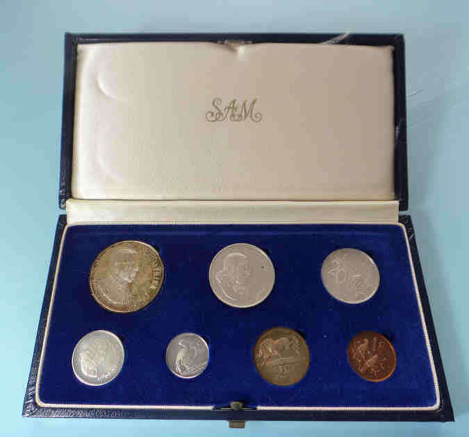 Republic of South Africa: Short Proof Set of 1969