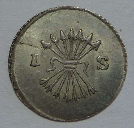 Netherlands: Gelderland, Silver Bezemstuiver of 1785 (High Grade)