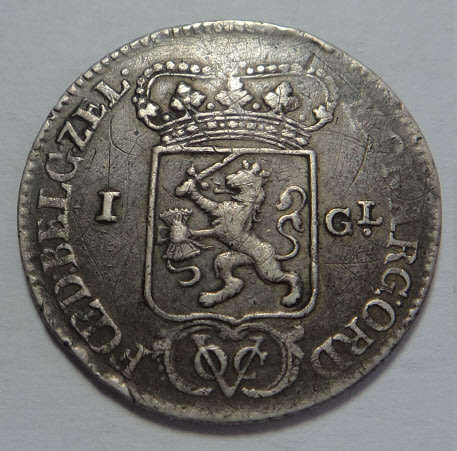 Netherlands, Zeeland (VOC issue) Silver 1 Gulden 1791