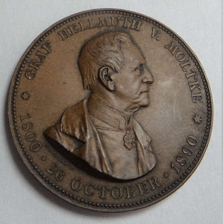 Imperial Germany, Graf Helmut von Moltke Medal 1890