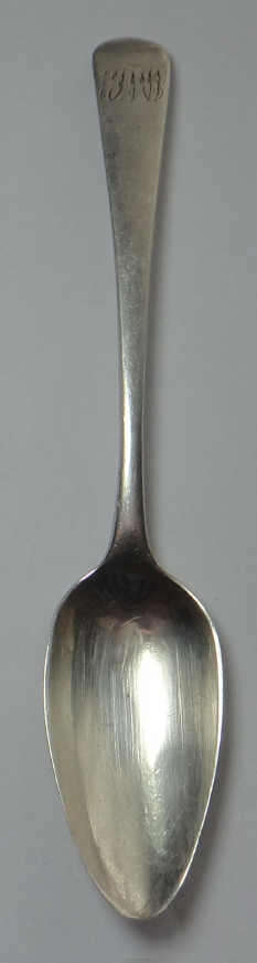 Georgian Silver Tea Spoon by Stephen Adams, London 1802