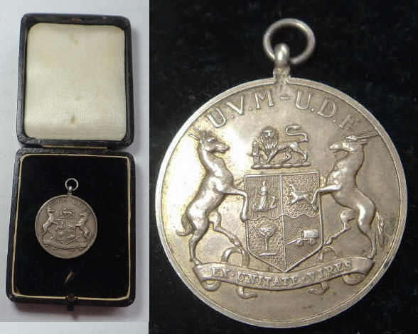 South African Union Defence Force, Silver Shooting Medal (Royal Mint Pretoria)