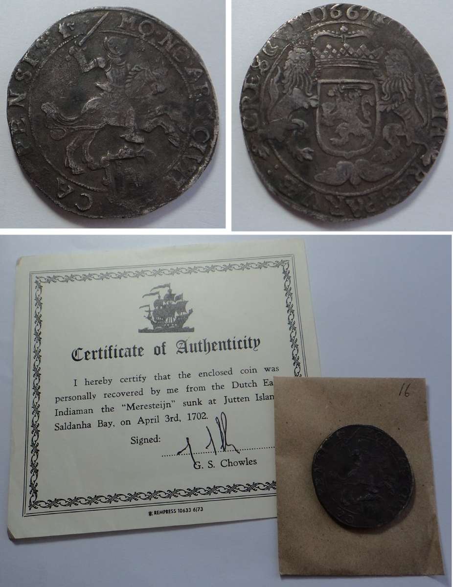 Netherlands: Campen: Silver Rijder, 1667 (Merestejin Shipwreck)