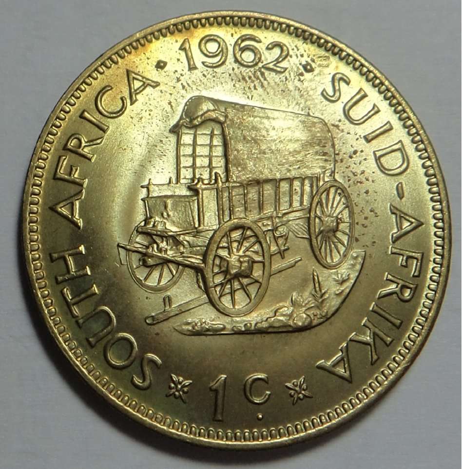 Republic of South Africa: Cent 1962 (UNC)