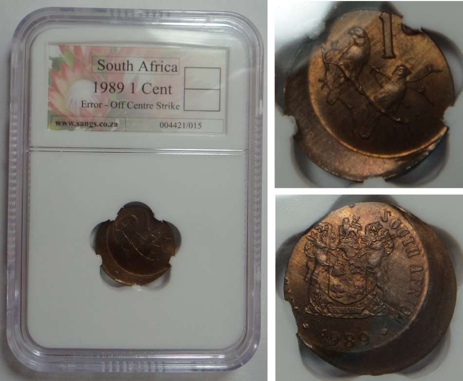 RSA ERROR: One Cent of 1989, Sangs certified Off Centre Strike