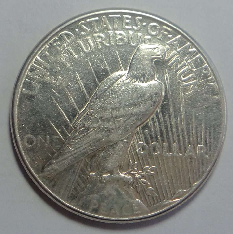 USA: Silver Peace Dollar of 1923 (San Francisco)