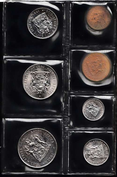 RSA: Uncirculated Set (Mint Pack) of 1981 (2 sets available)