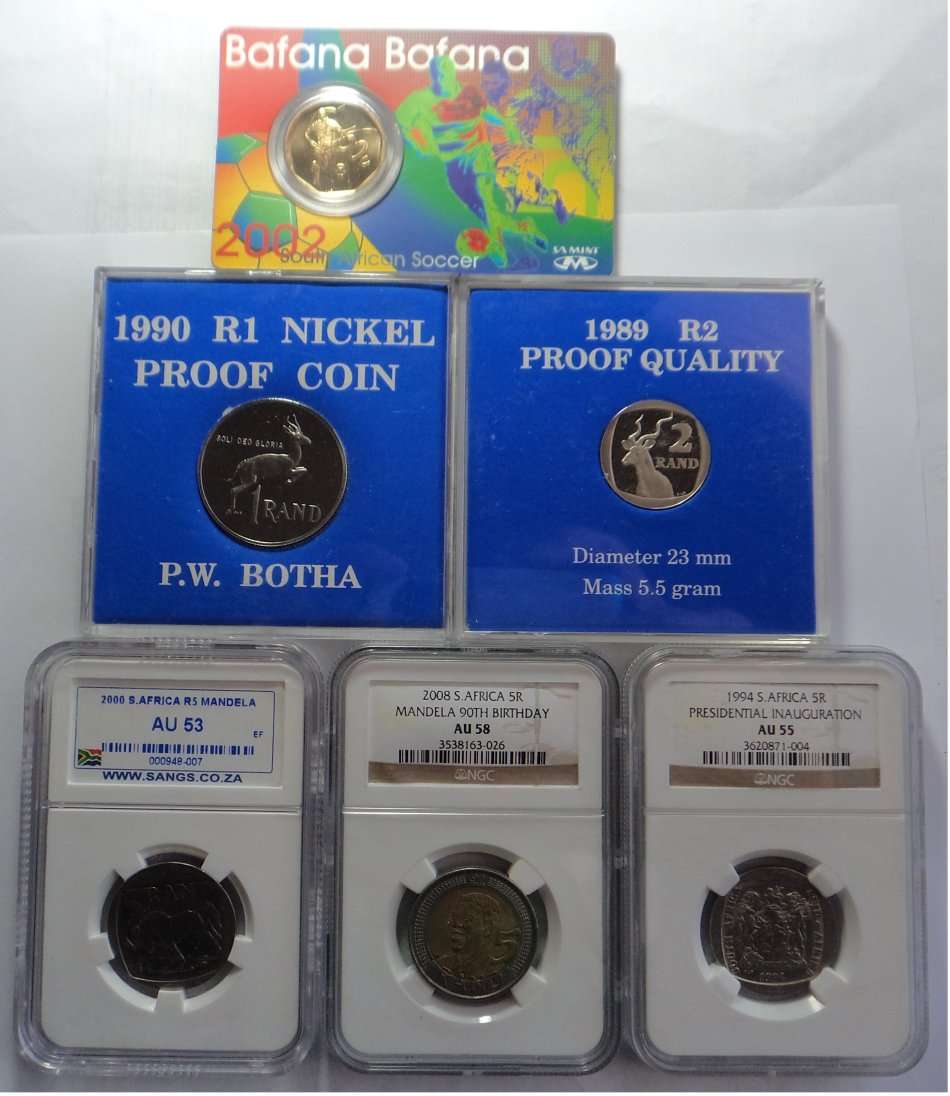RSA: Collection of Proof & Non-Proof Coins
