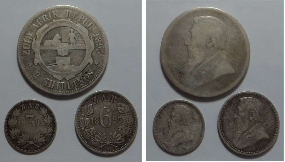 Paul Kruger ZAR: Coin Set of 1895
