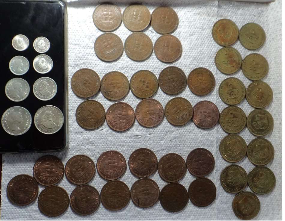 Silver Type Coin Sets of the Union and RSA plus extras