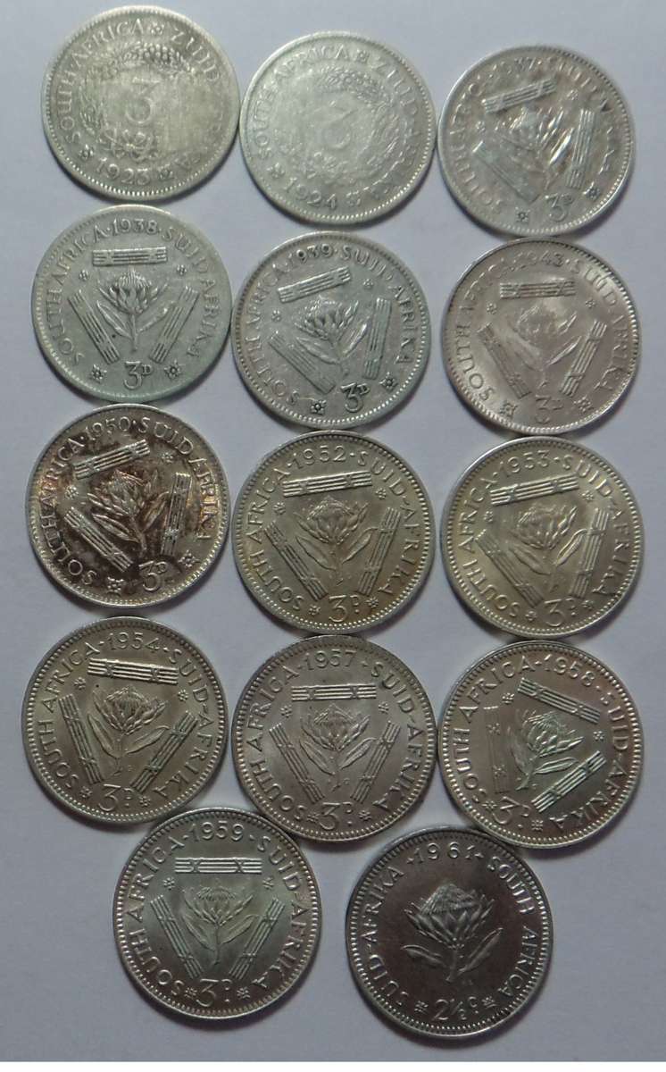 Union and RSA Tickey Collection (1923 to 1961)