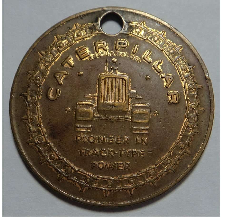 Caterpillar: 50 Years on Tracks Token 1904-1954