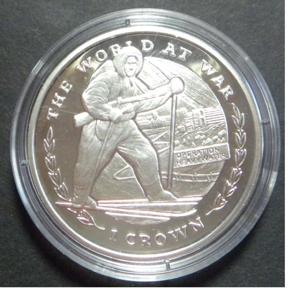Gibraltar .925 Silver Crown 1999 (World War 2)