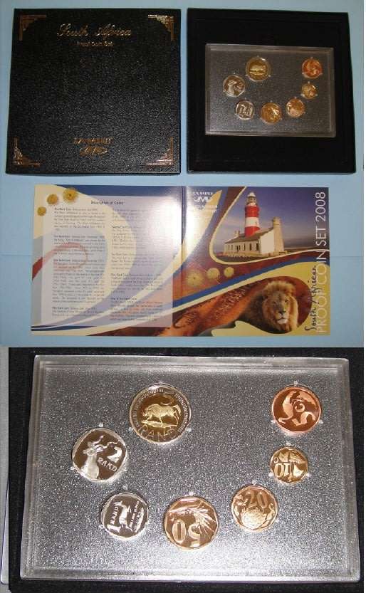 Rep. of SA: Proof Coin Set of 2008