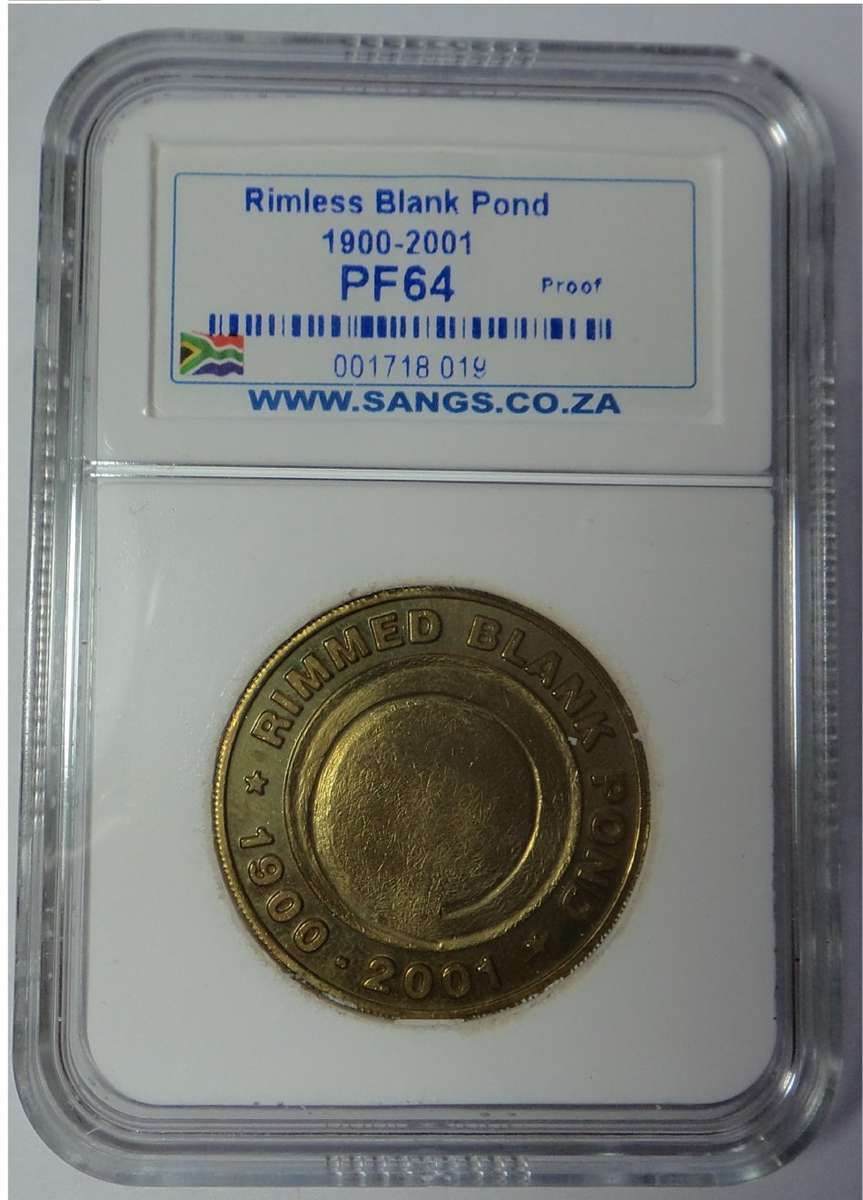 ZAR: Rimless Blank Pond Anniversary, Brass, Sangs PF 64