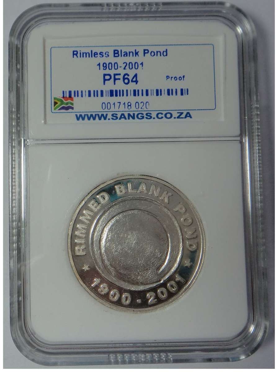 ZAR: Rimless Blank Pond Anniversary, Silver, Sangs PF 64