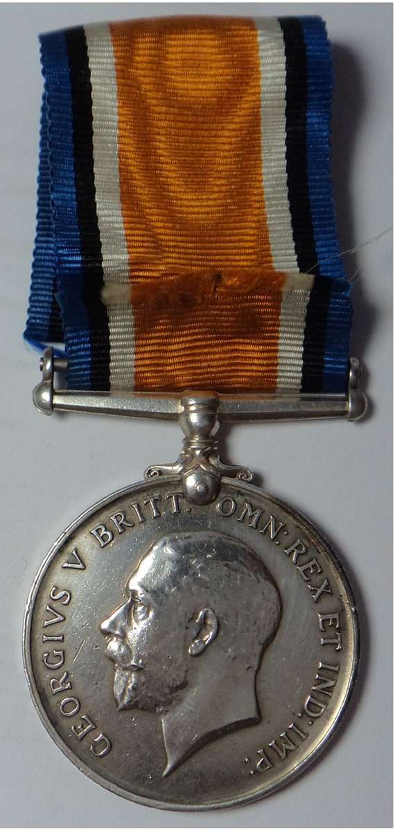 WW1 British War Medal to L/Cpl. W.N.H. Paterson  3rd S.A.I.
