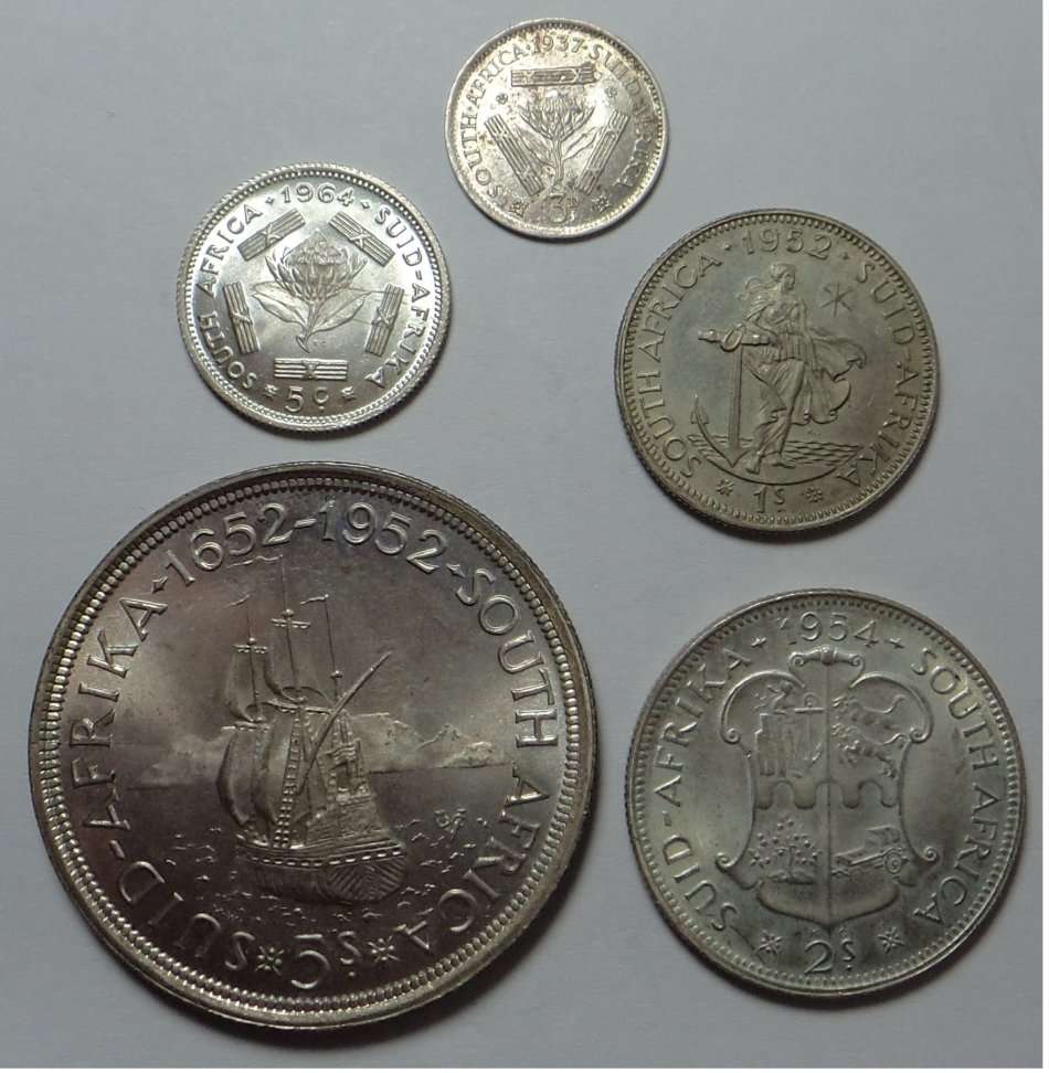 South Africa: High Grade Silver Coin Set