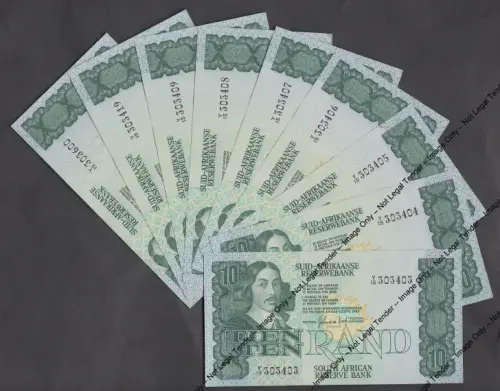 RSA : Gerhard de Kock R10: Y15 Replacement Note Sequential Run