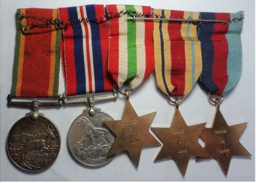 Group of WW2 Medals to 99648 W. Wark