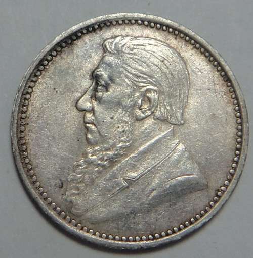 Paul Kruger ZAR Tickey of 1897