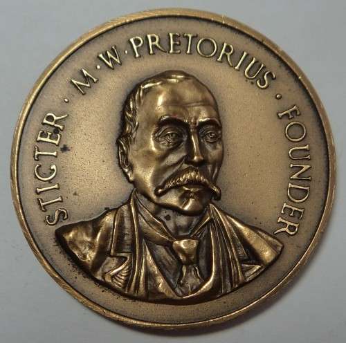 Pretoria 100 Years Centenary (1855-1955): M.W. Pretorius (Laidlaw 0110)