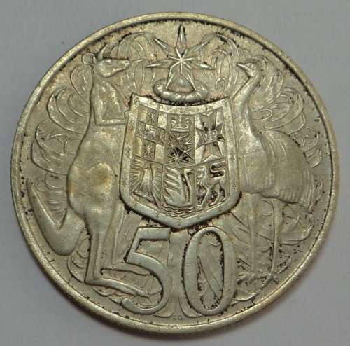 Australia: Silver 50c of 1966