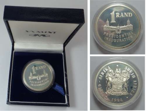 RSA, Silver Proof R1 of 1994 (Presidential Inauguration) 3 available