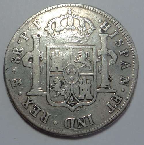 Silver 8-Reales of Charles IIII of 1800 (Bolivia Mint)