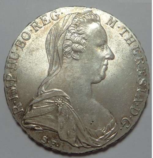 Austria: Maria Therese Silver Thaler dated 1780