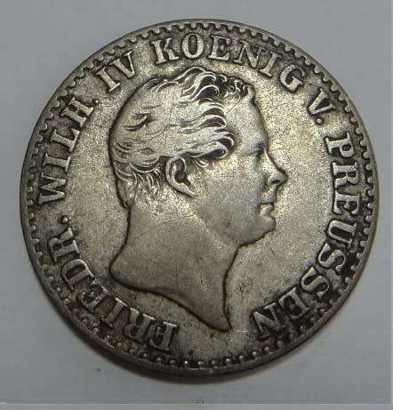 German States, Prussia: 2.5 Silber Groschen of 1851 (A)