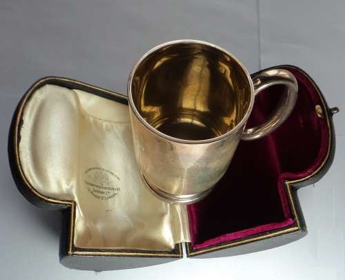 Sterling Silver Cup, Hallmarked for London 1921