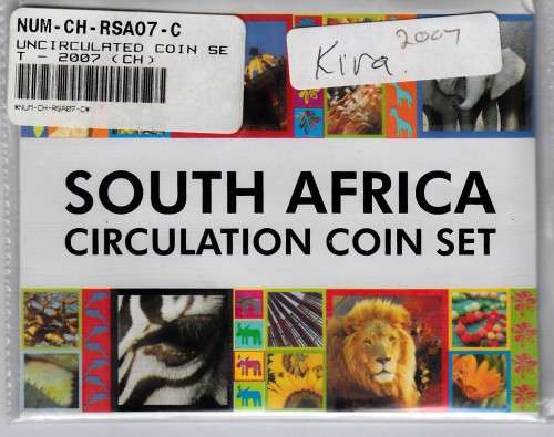 Republic of South Africa: Circulation Coin Set of 2007 (2 available)