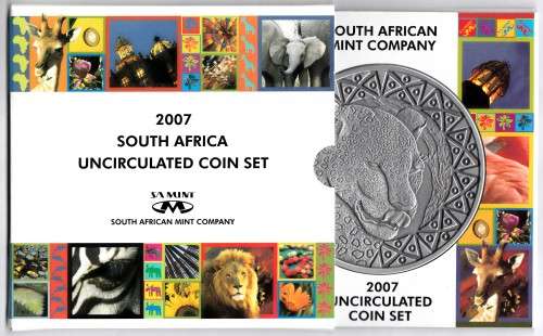 Republic of South Africa: Uncirculated Coin Set of 2007