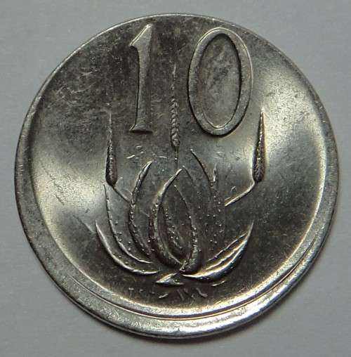 Republic of South Africa: ERROR struck 10c of 1985