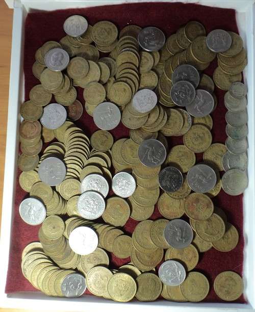 Collection of old Coins from the RSA including Silver issues