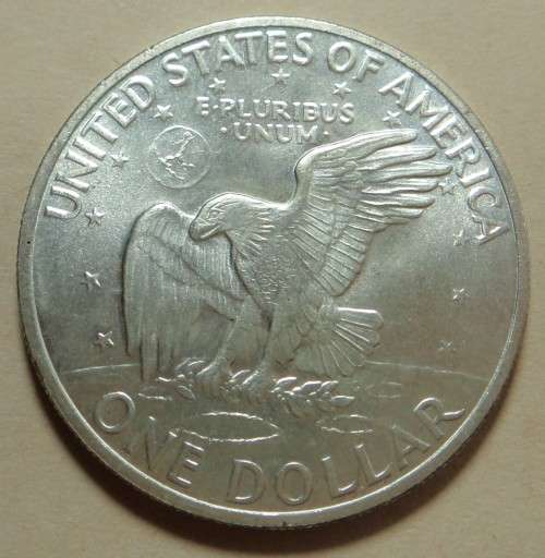 USA: Eisenhower Silver Dollar of 1971 (San Francisco)
